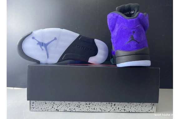 Alternate 136027-500 Air Jordan Grape Retro 5 136027-500 0328